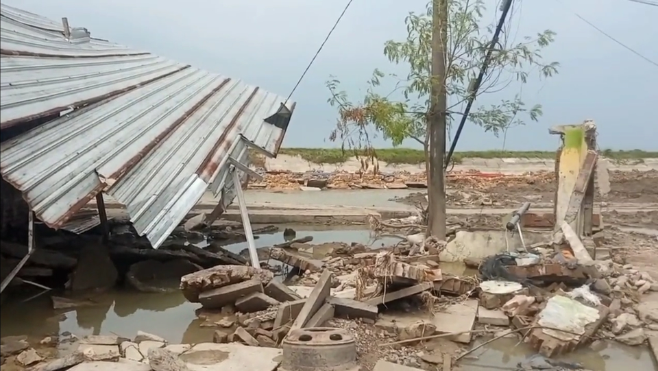 Penurunan Jumlah Pengungsi Banjir di Demak, Jawa Tengah