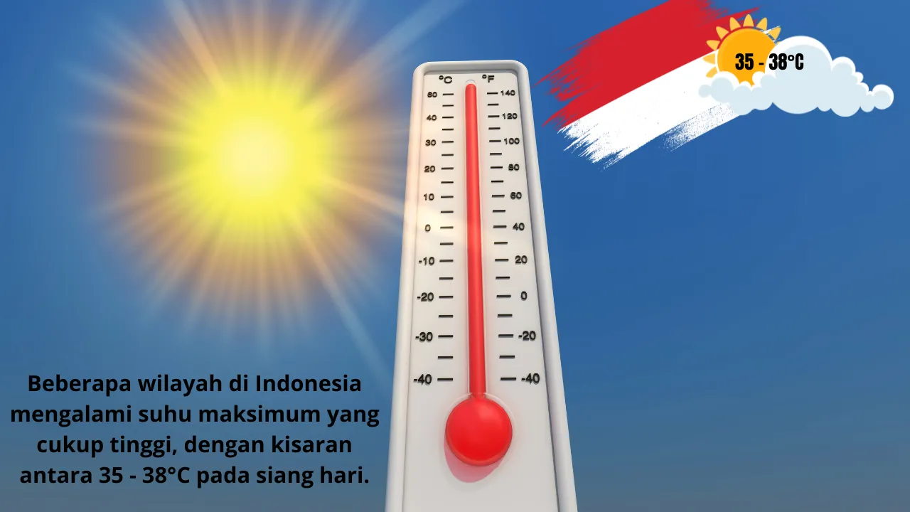 Fenomena Udara Panas di Indonesia Belum Mencapai Tingkat Heatwave